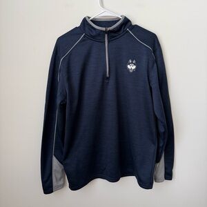 Colosseum UCONN Huskies Quarter Zip March Madness NCAA College Size Medium
